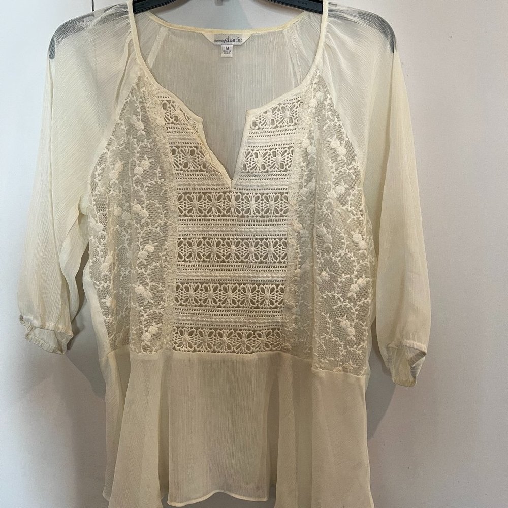Cream Colored Tunic